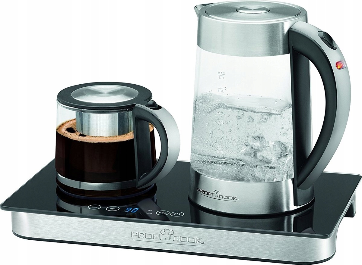 Rýchlovarná kanvica Profi Cook PC-TKS 1056 2200 W 1,7 l strieborná/sivá